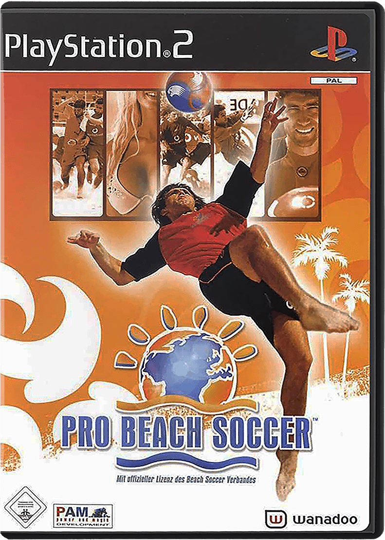Pro Beach Soccer box art for Playstation 2